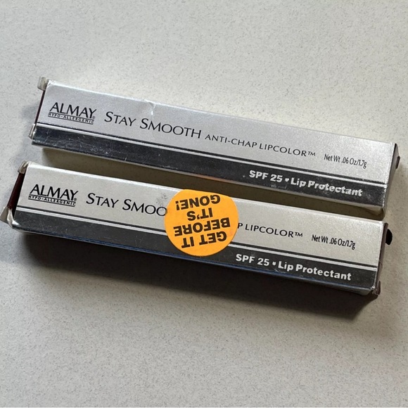 2x ALMAY Stay Smooth Anti-Chap Lipcolor w/ SPF 25 - Lip Protectant #31 CHOCOLATE - Picture 6 of 7